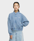 ADIDAS ADIDAS Denim China Color Track Top - Light Denim