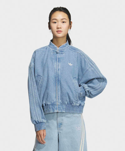 ADIDAS Denim China Color Track Top - Light Denim