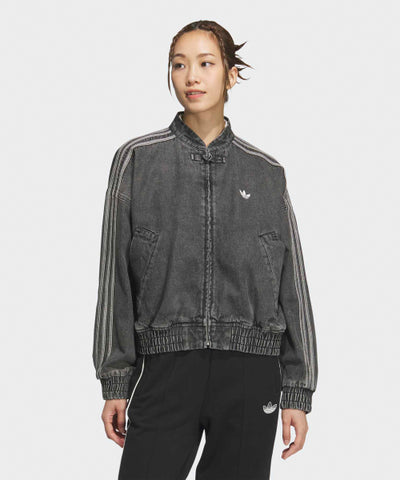 ADIDAS Denim China Color Track Top - Mid Blue