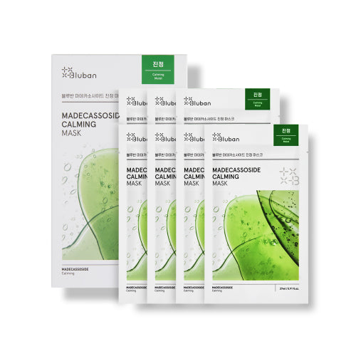 BLUBAN BLUBAN Madecassoside Soothing Mask [7 sheets]