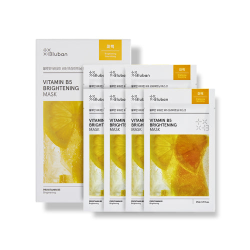 BLUBAN BLUBAN Vitamin B5 Radiance Mask [7 sheets]