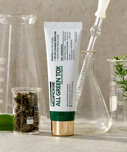 MEDIPICKME All Green Tox Solution Calming Cica Soothing Moisturizing Cream 50ml