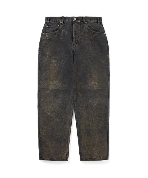 THISISNEVERTHAT THISISNEVERTHAT Metal Relaxed Jeans Gold