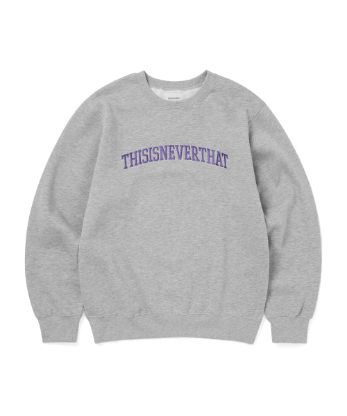 THISISNEVERTHAT THISISNEVERTHAT Arch-Logo Sweatshirt Heather Grey