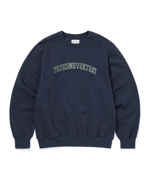 THISISNEVERTHAT THISISNEVERTHAT Arch-Logo Sweatshirt Navy