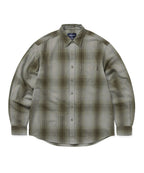 THISISNEVERTHAT THISISNEVERTHAT Nep Shadow Check Shirt Khaki