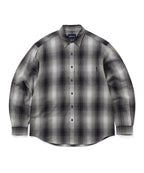 THISISNEVERTHAT THISISNEVERTHAT Nep Shadow Check Shirt Navy