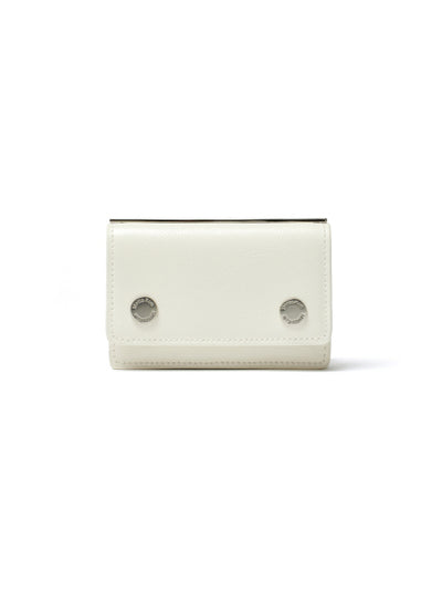 MATIN KIM Pocketpack Accordion Wallet in Ivory