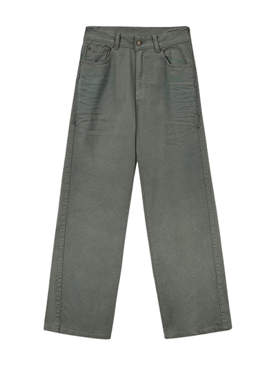 MATIN KIM Denim Pants Khaki
