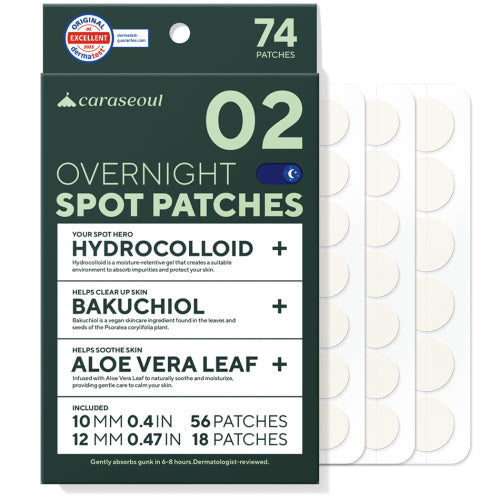 CARASEOUL CARASEOUL Acne Overnight Care Spot Patch 74 sheets