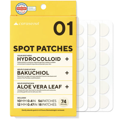 CARASEOUL Acne Trouble Spot Patch 74 sheets