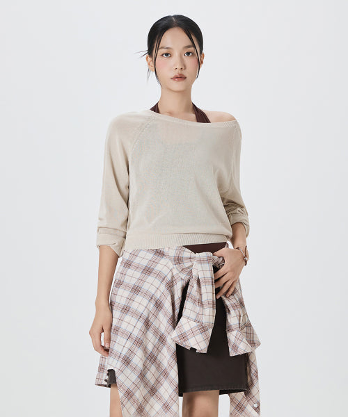 MIXXO MIXXO Loose Fit Raglan Pullover