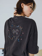 CPGN Garden Peace Pigment Short Sleeve T-Shirt Brown