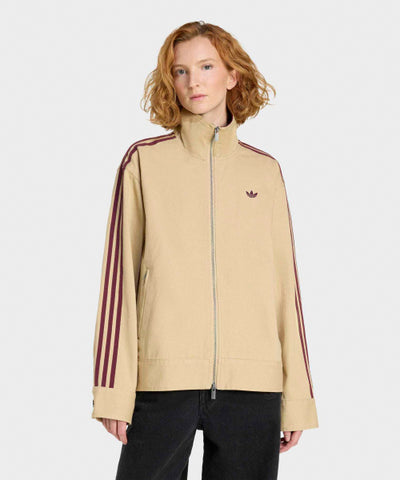 ADIDAS Twill Full Zip Jacket - Beige