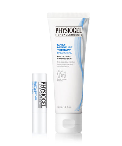 PHYSIOGEL DMT Mild Lip Balm & Hand Cream Set