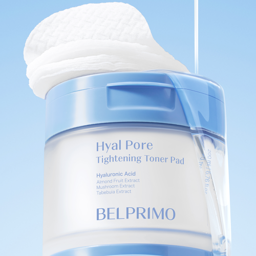 BELPRIMO Hyal Pore Tightening Toner Pad 200ml (60 sheets)