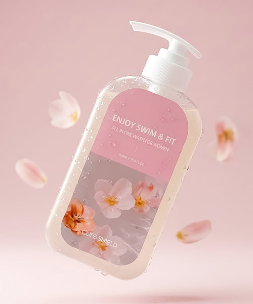 CURESHIELD Enjoy Swim & Fit All-in-One Wash for Women 500ml