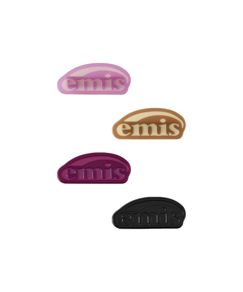 EMIS EMIS Logo Mini Hair Clip