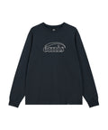 EMIS EMIS T-Shirt Long Sleeve Chain Stitch - Navy