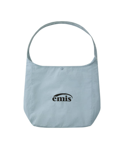 EMIS Nylon Shoulder Bag - Light Blue