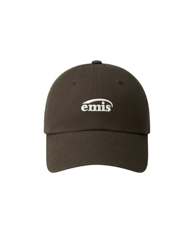 EMIS Hat Small Logo Ball Cap - Brown