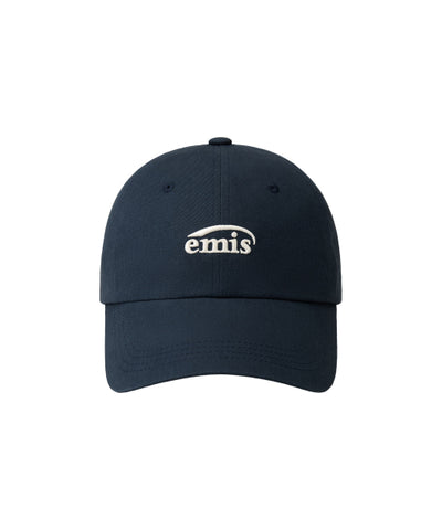 EMIS SMALL LOGO BALL CAP-NAVY