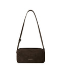 EMIS EMIS WIDE STRAP HOBO BAG-BROWN