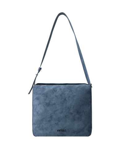 EMIS Wide Strap Shoulder Bag - Blue