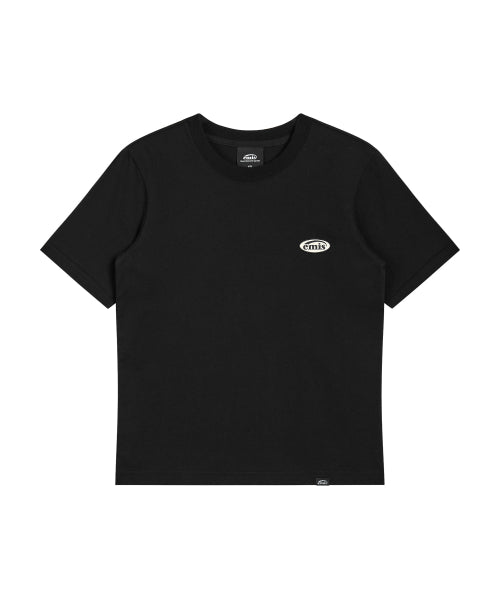 EMIS EMIS T-Shirt Women Semi-Crop Black