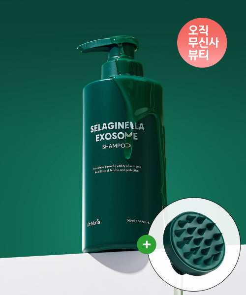 DR.MANS [Scalp Brush Free] Resurrection Plant Exosome Shampoo 500ml / Richness in just 2 weeks Relieves hair loss symptoms