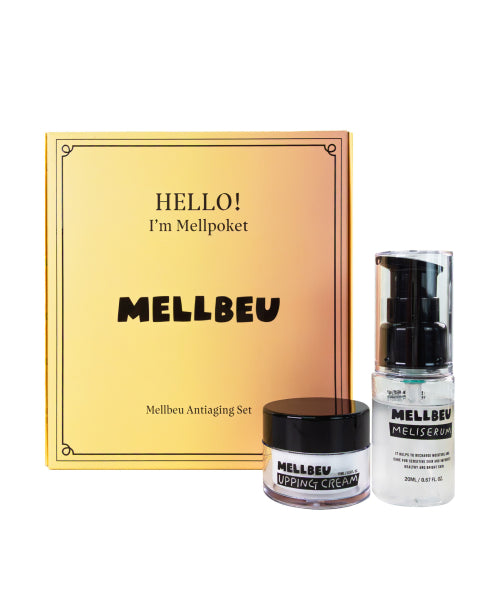 MELLBEU [Mel Pocket Intensive Elasticity Care] Miniature Upping Cream 15ml + Miniature Mary Serum 20ml