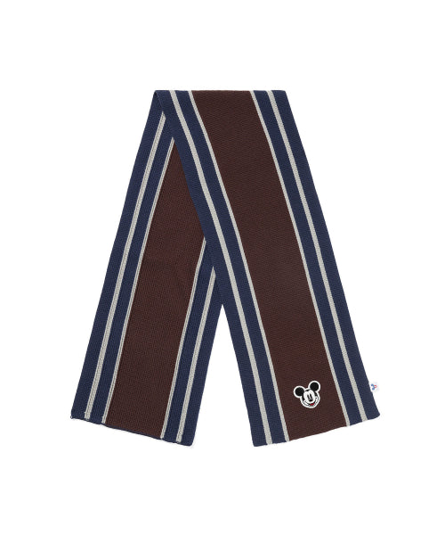 THISISNEVERTHAT THISISNEVERTHAT TNT_Mickey_Scarf Dusty Blue/Brown