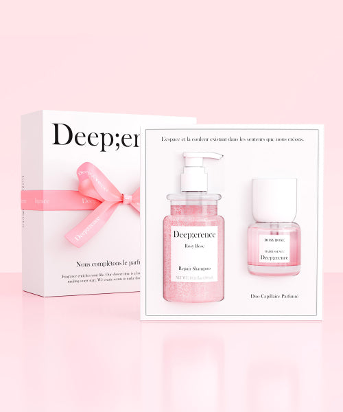 DEEPERENCE Choose 1 Perfume Hair Shampoo & Hair Oil Essence Duo Set