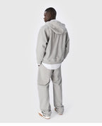 MARINE SERRE (U) 25SS Moon logo fleece sweatpants gray MOON LOGO FLEECE SWEATPANTS GRAY