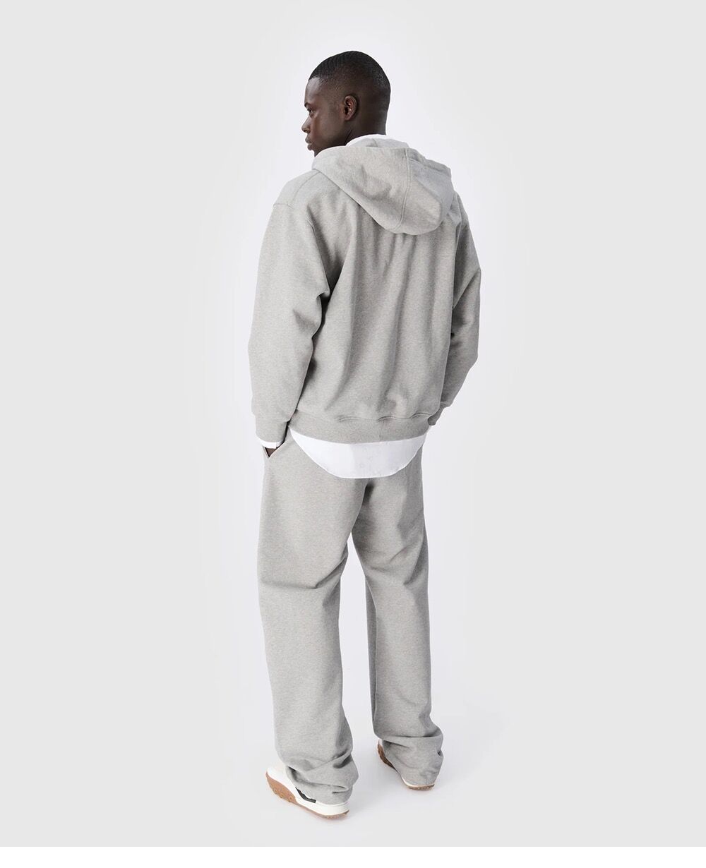 MARINE SERRE (U) 25SS Moon logo fleece sweatpants gray MOON LOGO FLEECE SWEATPANTS GRAY