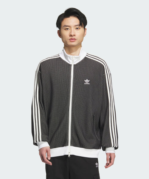 ADIDAS ADIDAS Knitwear Track Top - Black