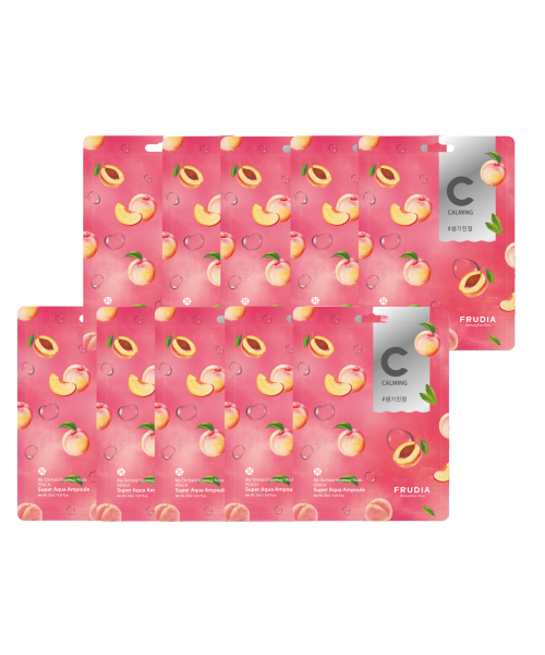FRUDIA FRUDIA Squeeze Mask Aqua Ampoule Peach 10 packs