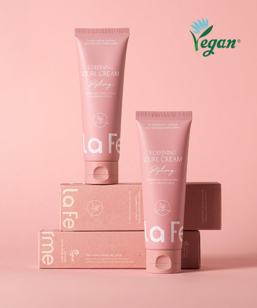 LA FERME S Defining Curl Cream 120ml (+ shampoo and conditioner sample kit provided)
