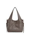 MATIN KIM MATIN KIM Big Shoulder Bag with Side String Detail