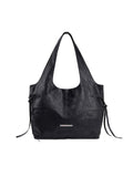 MATIN KIM MATIN KIM Big Shoulder Bag Black