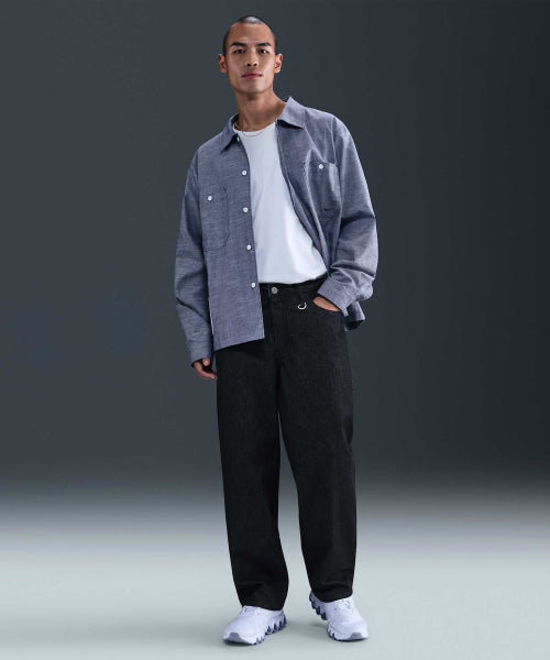 NIKE NIKE Denim Pants Loose Fit - M