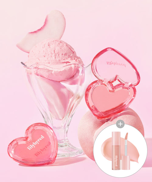 LILY BY RED LILY BY RED Love Beam Sherbet Cheek Liquid Cheek #Peach Milk Tea Free