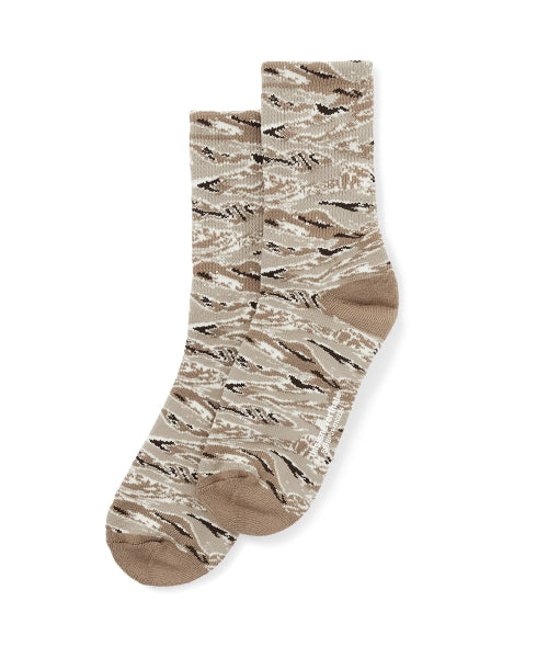 THISISNEVERTHAT THISISNEVERTHAT Camo Socks Beige