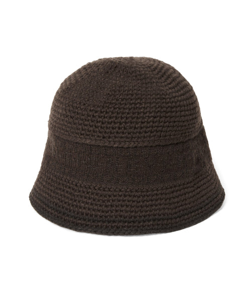 THISISNEVERTHAT THISISNEVERTHAT Crochet Bucket Hat Brown