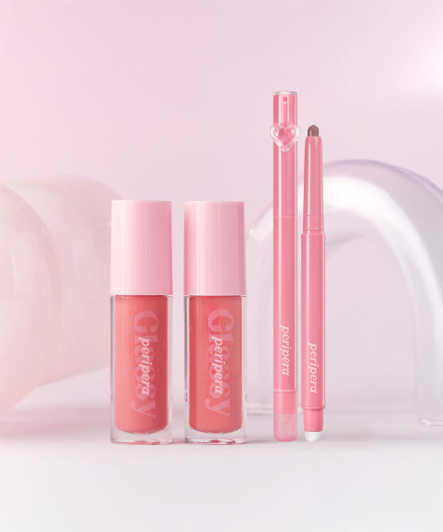 peripera peripera Ink Glasting Lip Gloss + Plumping Dew Lip Pencil Set