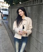 MIXXO MIXXO Jacket Handmade Stand Collar