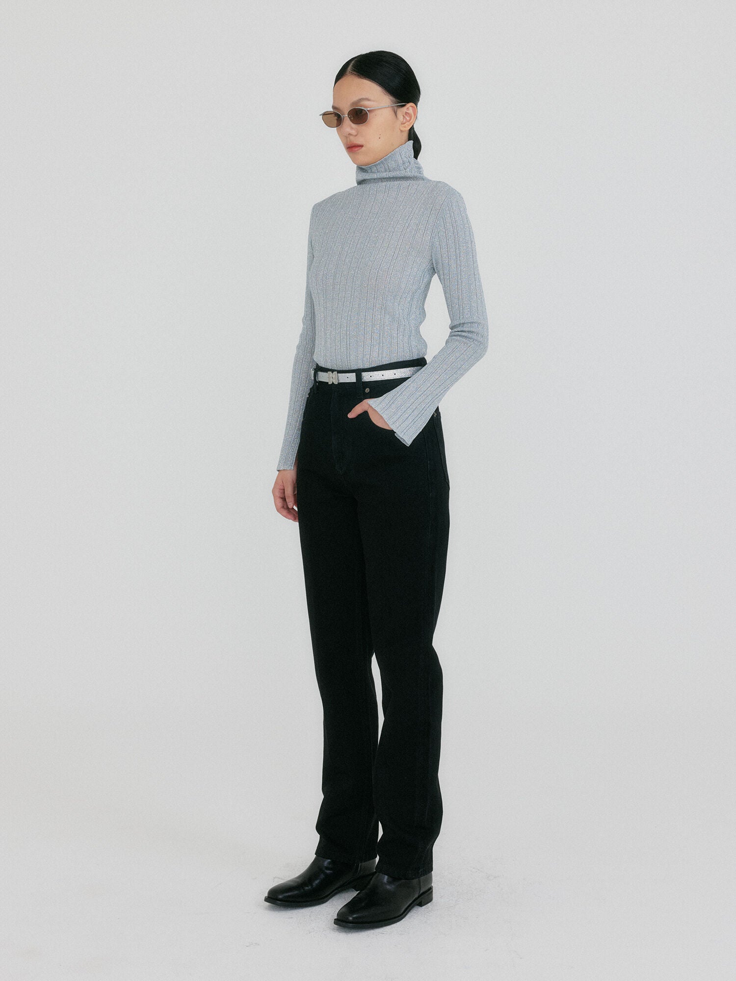 EENK ZISSY Classic Denim Pants - Black