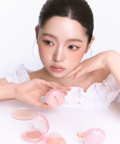 KLAVUU KLAVUU Urban Pearlsation Natural Powder Blusher Angora Pink