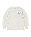 THISISNEVERTHAT THISISNEVERTHAT Spiral Logo L/S Tee Ivory