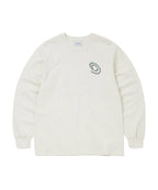THISISNEVERTHAT THISISNEVERTHAT Spiral Logo L/S Tee Ivory